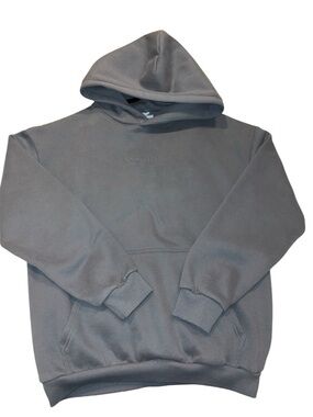 Comfrt Dusty Blue Hooded Sweatshirt Size Medium